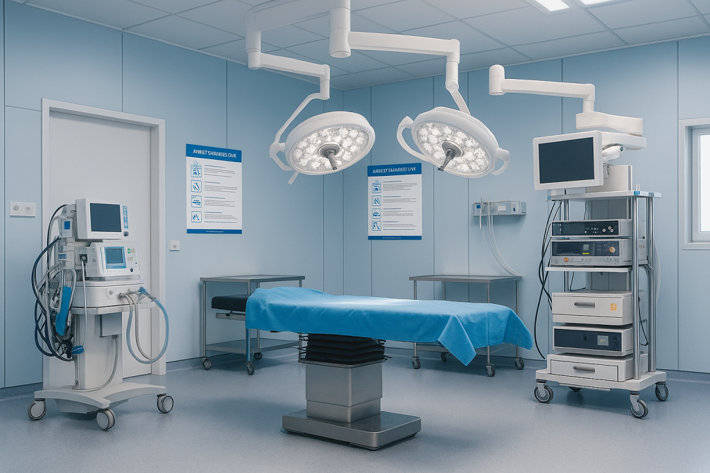 Laminierte Hygienepläne & Infomaterialien für Klinik & Pr